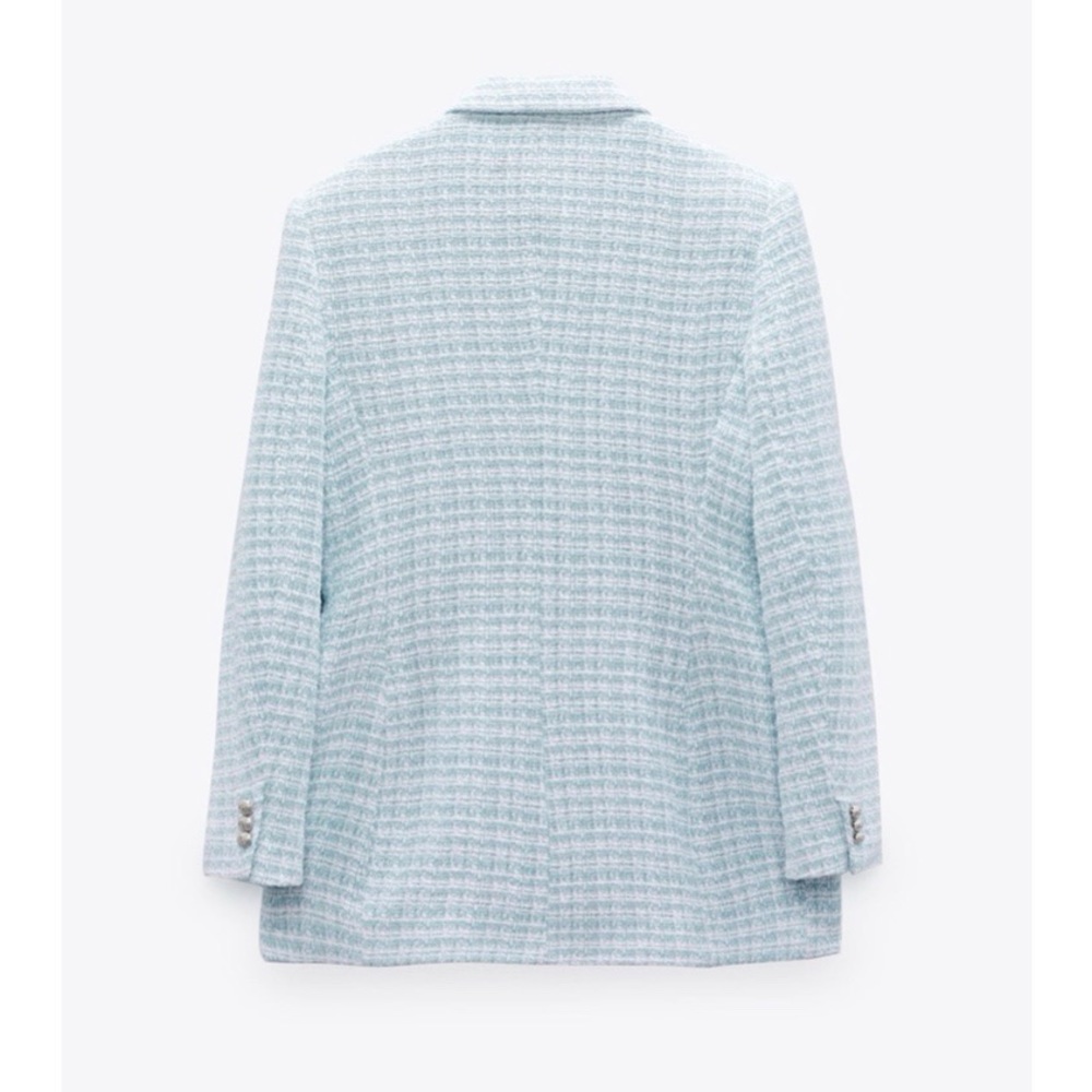Zara textured plaid blazer - Picture 10 of 14